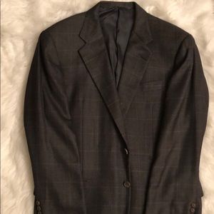 Hickey-Freeman Blazer Collection•Gray•Brown Stripe